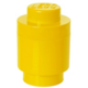 Úložný box LEGO, kulatý, žlutá_508399201