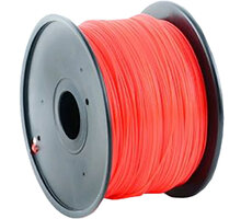 Gembird tisková struna (filament), ABS, 1,75mm, 1kg, červená_1943460351