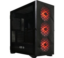 CZC.Gaming Lantern, 3x140mm ARGB, černá_1868314711