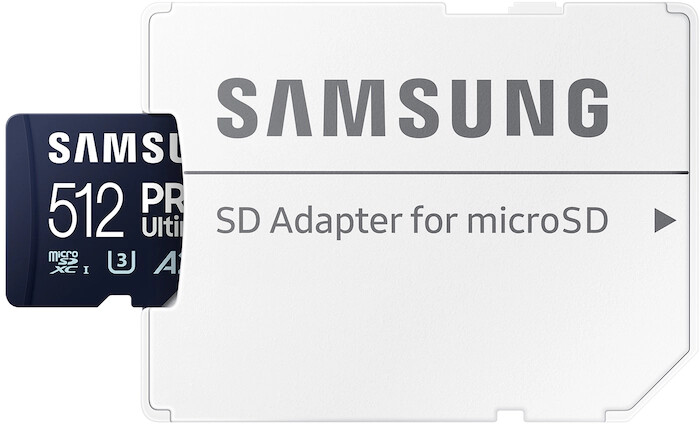 Samsung PRO Ultimate UHS-I U3 (Class 10) SDXC 512GB + SD adaptér_42222863