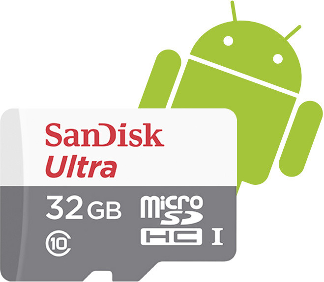 SanDisk Micro SDHC Ultra Android 32GB 80MB/s UHS-I_209335331