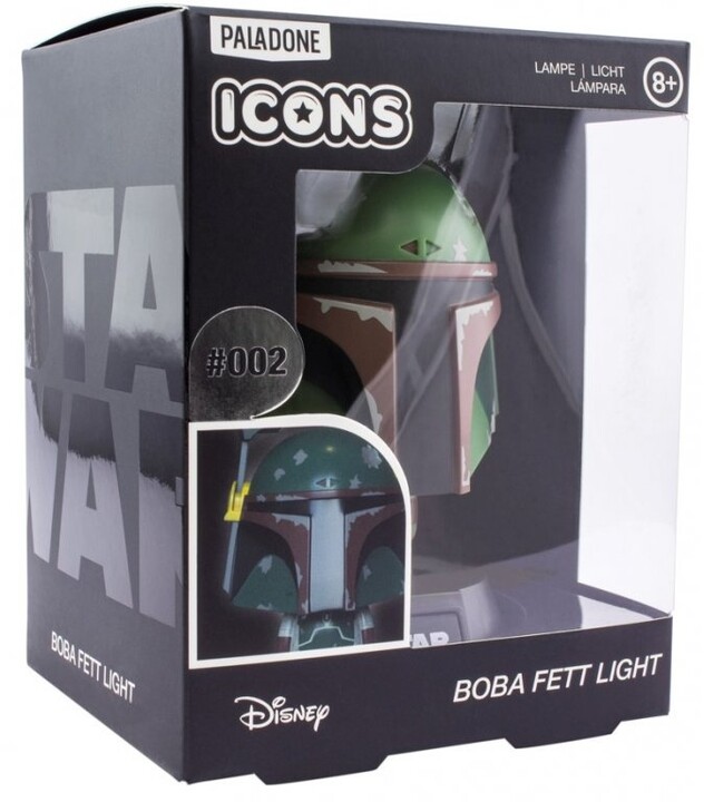 Lampička Star Wars - Boba Fett Icon Light_1164574782