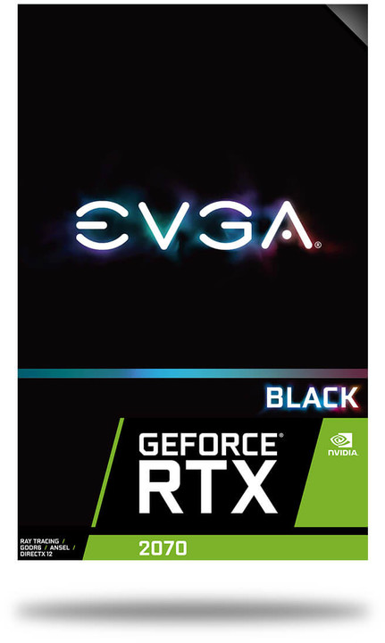 EVGA GeForce RTX 2070 Black GAMING, 8GB GDDR6_614078163