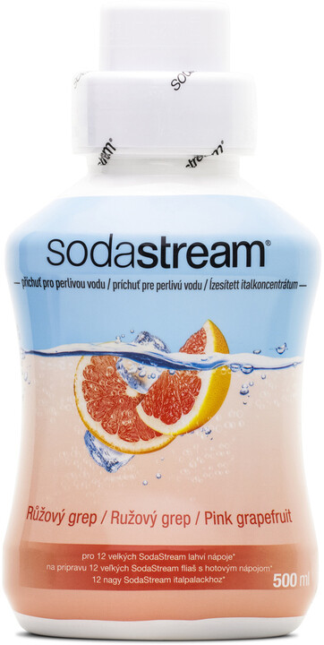 SodaStream Příchuť RŮŽOVÝ GREP 500ml SODA_786755663