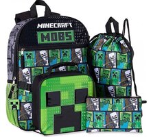 Batoh Minecraft - Mobs, školní set, dětský, 11L_705296828