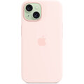 Apple Silikonový kryt s MagSafe pro iPhone 15, světle růžová_1568864787