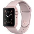 Apple Watch 38mm Rose Gold Aluminium Case with Pink Sand Sport Band