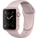 Apple Watch 38mm Rose Gold Aluminium Case with Pink Sand Sport Band