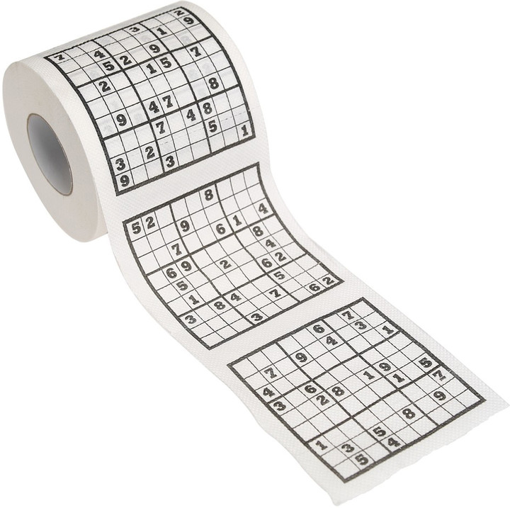 Toaletní papír &quot;Sudoku&quot;_1479058667