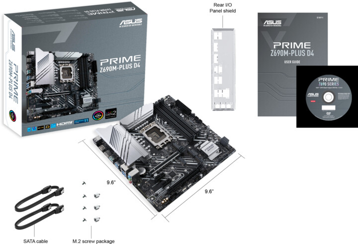 ASUS PRIME Z690M-PLUS D4 (DDR4) - Intel Z690_231964444