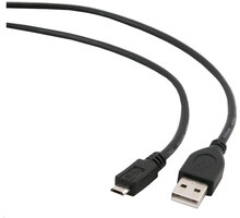 Gembird USB A Male/Micro B Male 2.0, 1,8m, Black High Quality CCP-mUSB2-AMBM-6
