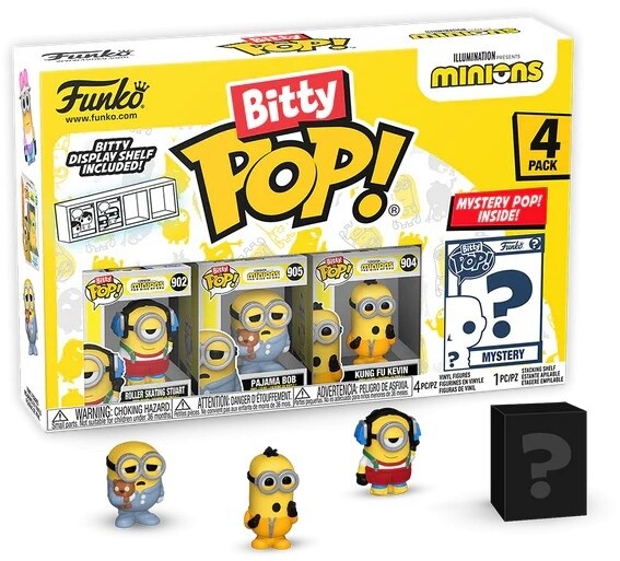 Figurka Funko Bitty POP! Minions - Series 3, 4-pack_1141231612