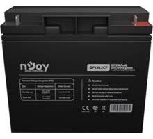 nJoy GP1812CF, 12V/18Ah, VRLA AGM, T3- Baterie pro UPS_822782808