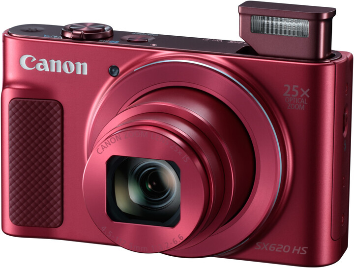 Canon PowerShot SX620 HS, červená
