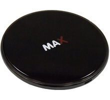 MAX bezdrátová nabíječka 7.5W/10W/15W, černá