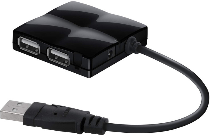 Belkin USB HUB 2.0 4-port Travel Quilted_1865906011