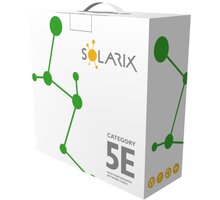 Solarix instalační kabel CAT5E UTP PVC Eca 100m/box_1503415645