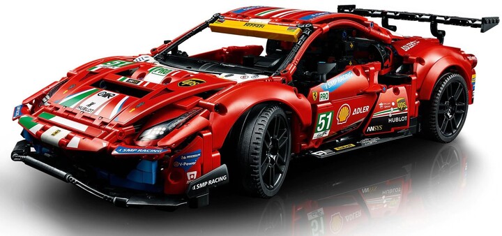Extra výhodný balíček LEGO® Technic 42125 Ferrari 488 GTE a Speed Champions 76901 Toyota GR Supra_1097229518