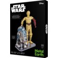 Stavebnice Metal Earth Star Wars - C-3PO a R2-D2 - Deluxe set, kovová_1394829770