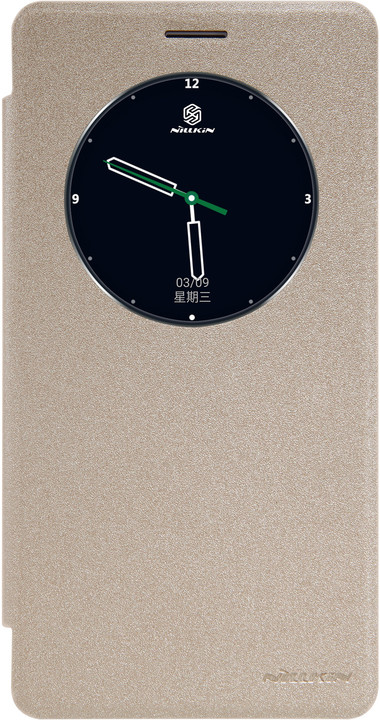 Nillkin Sparkle Leather Case pro Xiaomi Max, zlatá_233668865