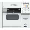Epson ColorWorks CW-C4000E tiskárna štítků, USB, LAN, ZPLII, bílá_2044116970