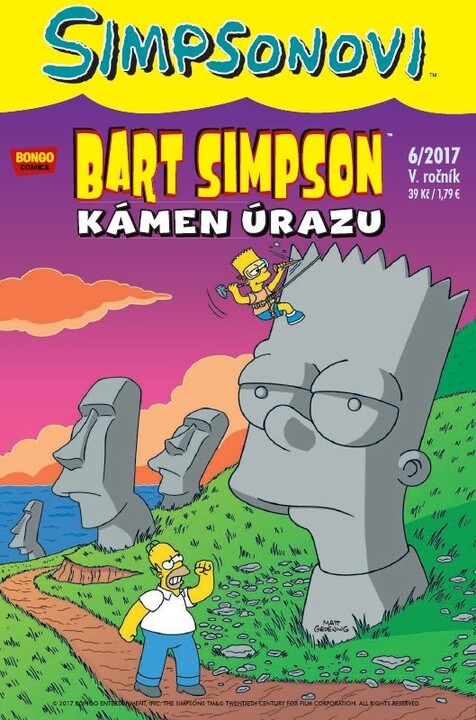Komiks Bart Simpson: Kámen úrazu, 6/2017_2088291651
