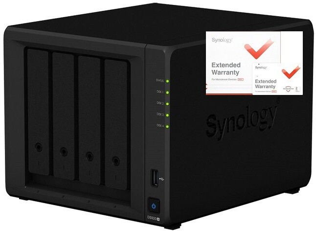 Synology DiskStation DS920+ + rozšířená záruka 5 let_1544935469