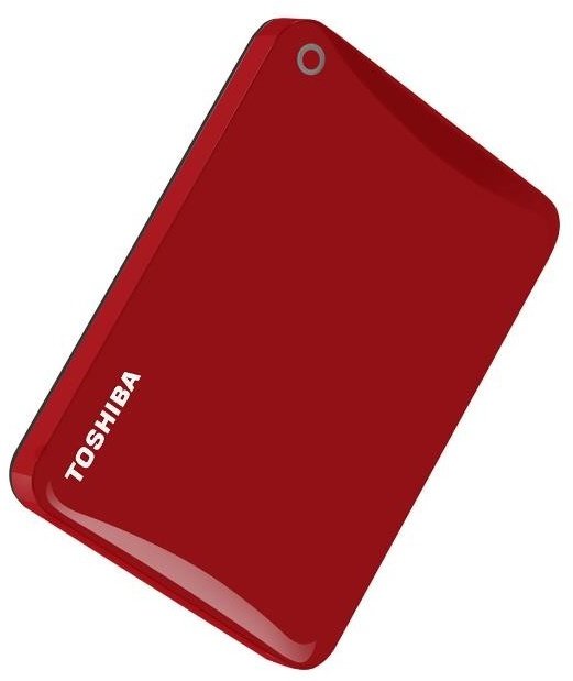 Toshiba Canvio Connect II - 500GB, červená_584188496