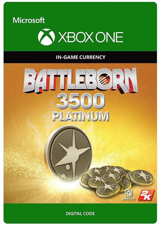 Battleborn - 3500 Platinum Pack (Xbox ONE) - elektronicky_126704367