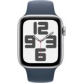 Apple Watch SE 2023, 44mm, Silver, Storm Blue Sport Band - M/L_1370847648