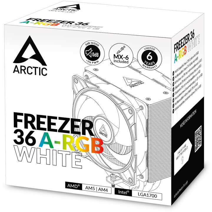 Arctic Freezer 36 A-RGB, bílá_1496996120