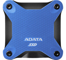 ADATA ASD600Q, USB3.1 - 480GB, modrá Poukaz 200 Kč na nákup na Mall.cz + O2 TV HBO a Sport Pack na dva měsíce