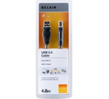 Belkin kabel USB 2.0. A/B řada standard, 4,8m_1579404959