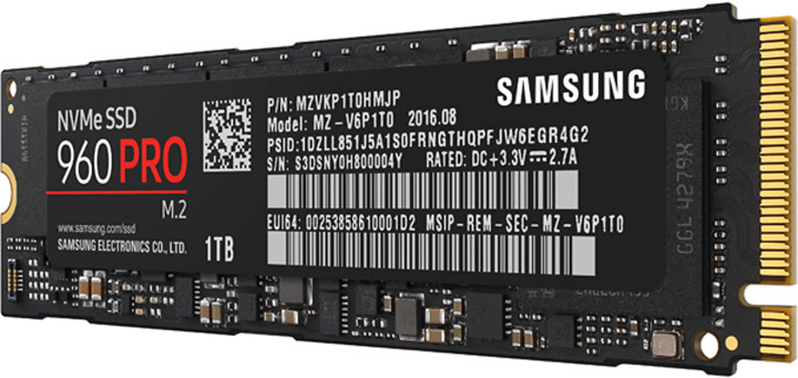 Samsung SSD 960 PRO, M.2 - 1TB_845537540