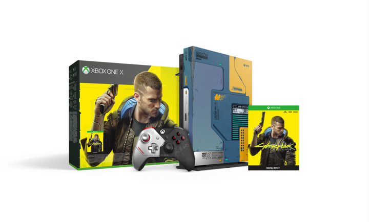 Xbox One X, 1TB, Cyberpunk 2077 Limited Edition_179722878