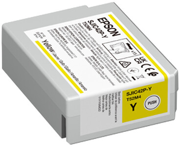 Epson ColorWorks SJIC42P-Y: Ink cartridge, žlutá, pro CW C4000e_567701985