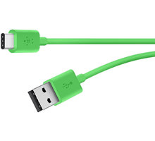 Belkin USB 2.0 USB-C to USB A, 1,8m, zelený_1506455518