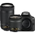 Nikon D3400 + AF-P 18-55 VR + 70-300 VR, černá