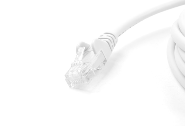 UTP kabel rovný kat.6 (PC-HUB) - 0,5m, šedá_939599313