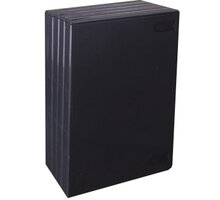 CD Box na 1 DVD černá, 14mm, 5ks_704313133