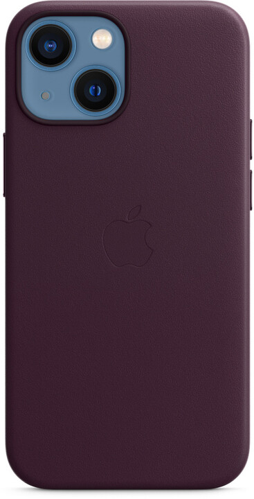 Apple kožený kryt s MagSafe pro iPhone 13 mini, tmavě višňová_744587518