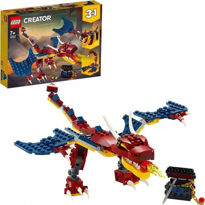 LEGO® Creator 3v1 31102 Ohnivý drak_2054558069