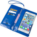 CELLY Splash Wallet univerzální voděodolné pouzdro s peněženkou pro telefony 5,7 &quot;, modré_1457831229