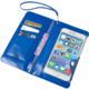 CELLY Splash Wallet univerzální voděodolné pouzdro s peněženkou pro telefony 5,7 ", modré