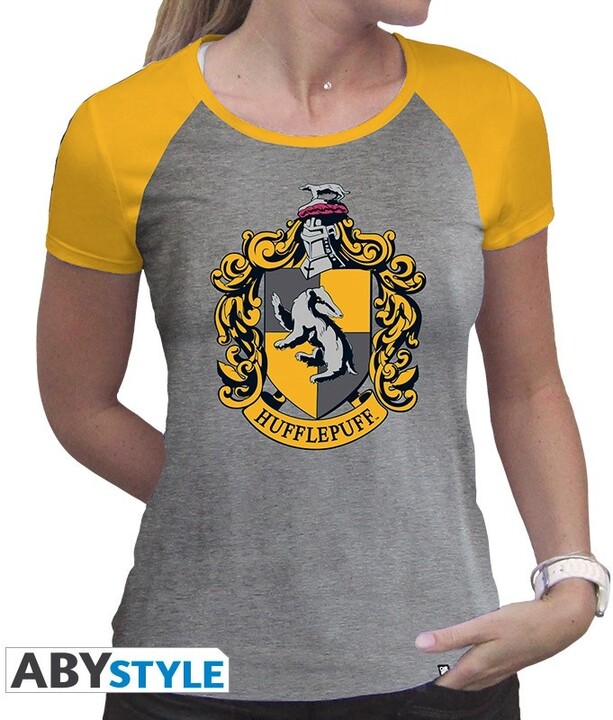 Tričko Harry Potter - Hufflepuff, dámské (XL)_1687071033