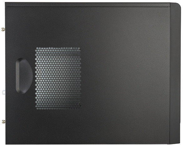 Cooler Master MasterBox E300L, černá, modrý rámeček