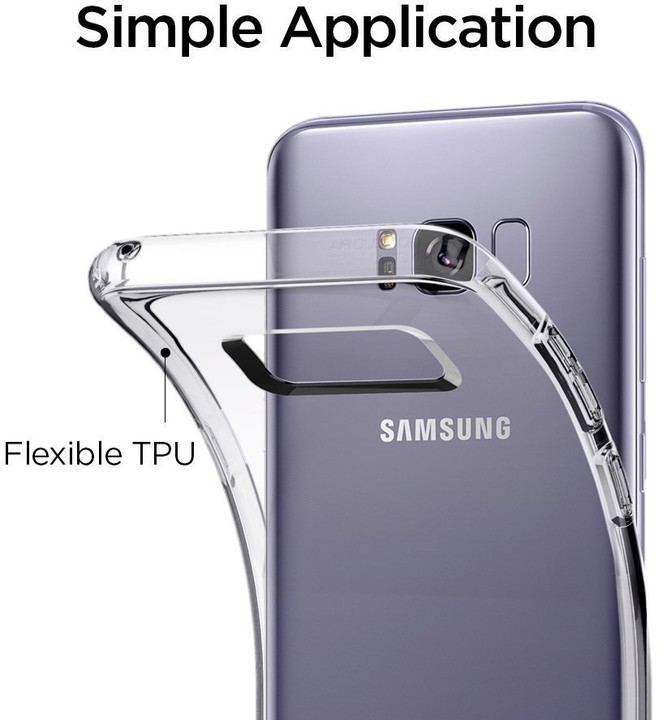 Spigen Liquid Crystal pro Samsung Galaxy S8, clear_922522486