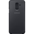 Samsung A6+ flipové pouzdro, černá_1846623878