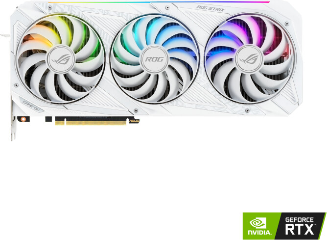ASUS GeForce ROG-STRIX-RTX3070-O8G WHITE-V2 (LHR), 8GB GDDR6_1217570263