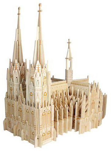 Stavebnice Woodcraft - Katedrála sv. Petra, dřevěná_784214159